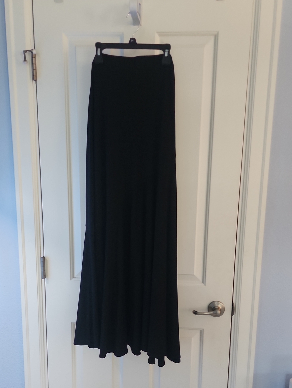 Chico's Black Maxi Skirt - Flowing A-Line Silhouette